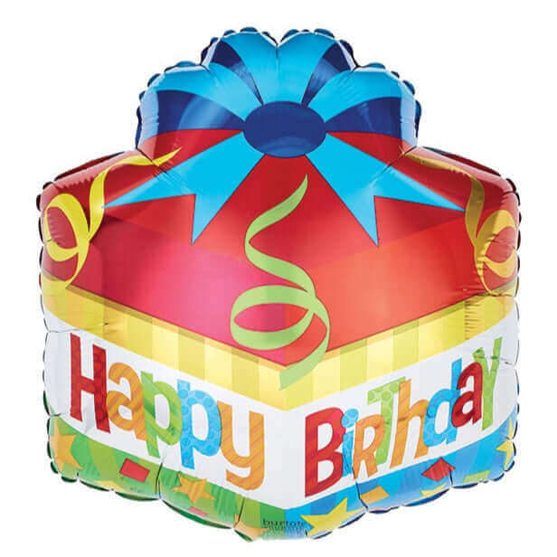 18" Birthday Gift Package Balloon