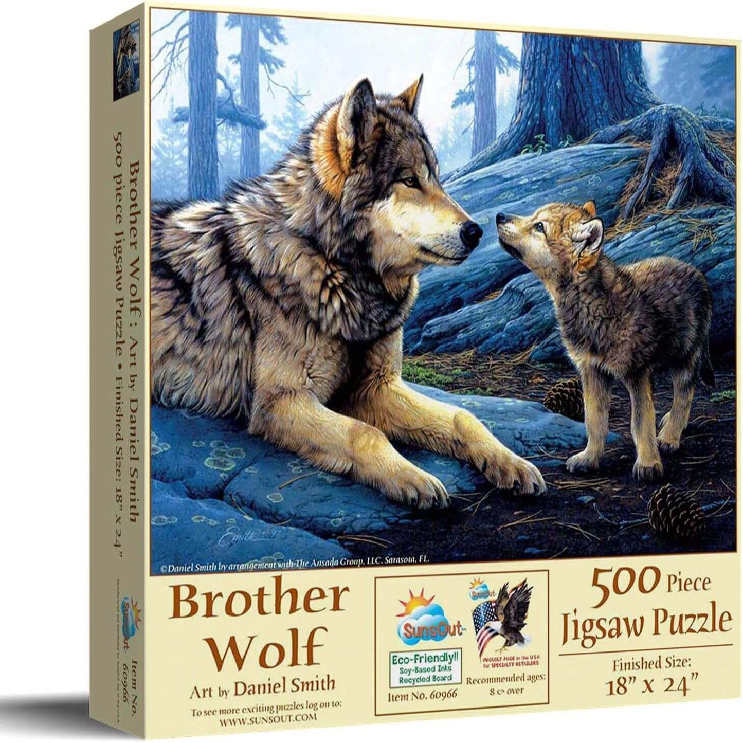 Brother Wolf 500 Piece Puzzle