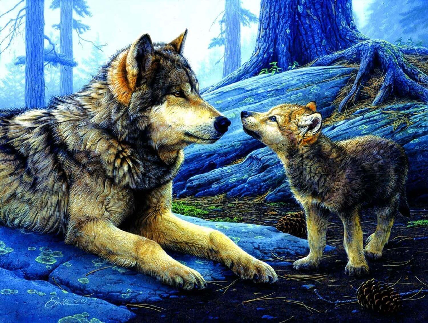 Brother Wolf 500 Piece Puzzle