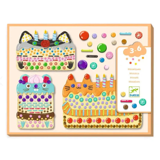 Cakes & Sweets Mosaics Collage Craft Kit