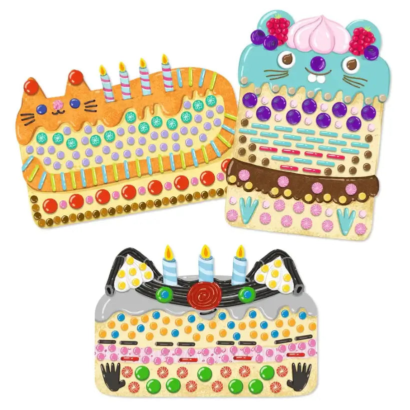 Cakes & Sweets Mosaics Collage Craft Kit