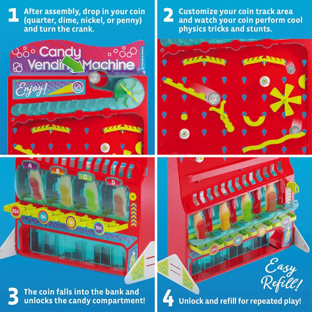 Candy Vending Machine - Super Stunts & Tricks Science Kit