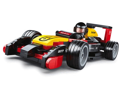 Car Club F1 Racer Sluban Building Brick Kit (120 Pcs)