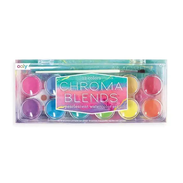 Chroma Blends Pearlescent Watercolors