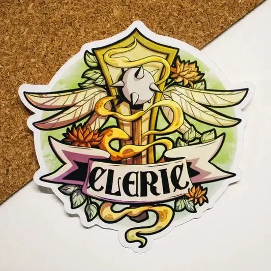 Cleric Class RPG Sticker