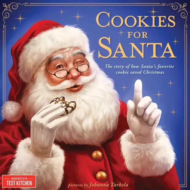 Cookies For Santa Hardcover Picture Book
