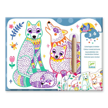 Forest Families Coloring