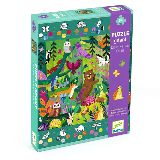 Observation Forest Giant Floor Jigsaw Puzzle