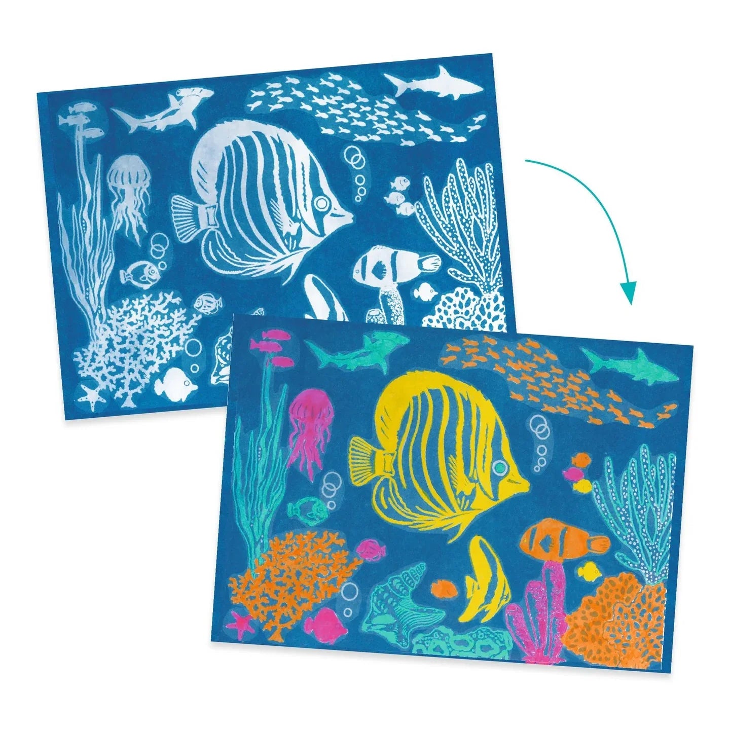 Ultramarine Cyanotype Paper Craft Kit