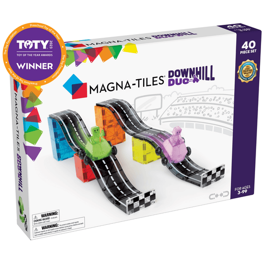Downhill Duo 40-Piece Set Magna Tiles