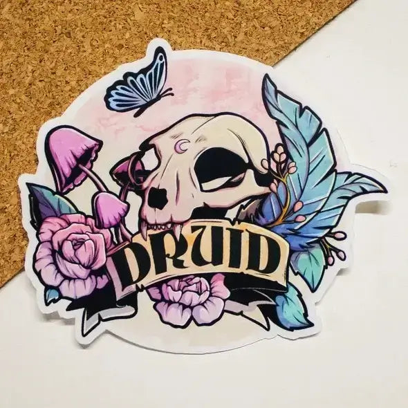 Druid Class RPG Sticker