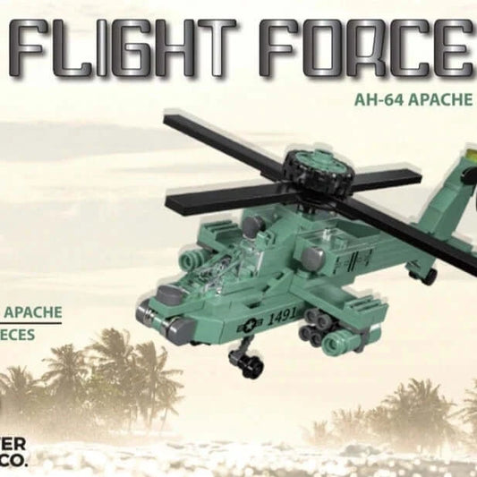 Flight Force Military Aircraft Building Brick Kit