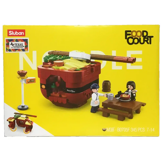 Food Court Noodle House Sluban Building Brick Kit (338 Pcs)