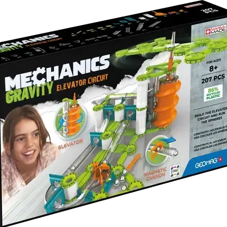 Geomag Magnetic Toys | Gravity Elevator Recycled 207 pcs