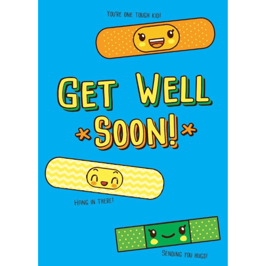 Get Well Bandage Card
