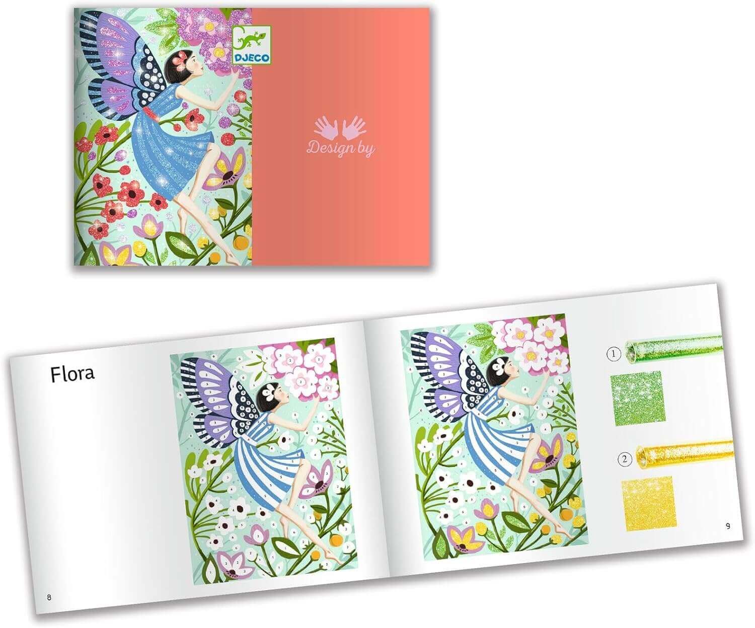 Glitter Boards The Gentle Life of Fairies Art Kit for ages 6 to 10