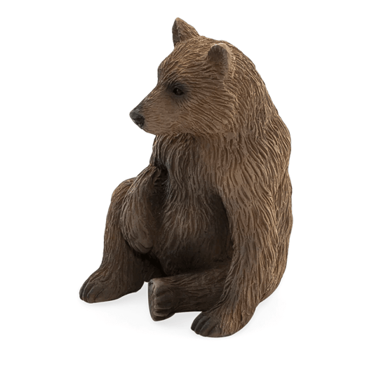 Grizzly Bear Cub Figure