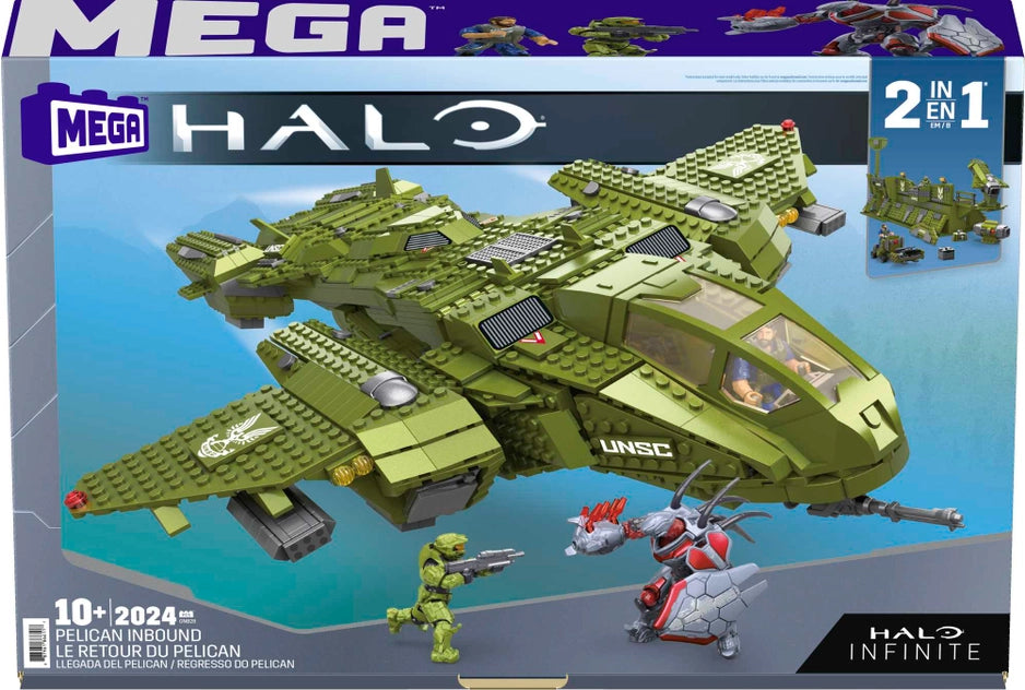 Mega™ Construx Halo Pelican Inbound Building Set