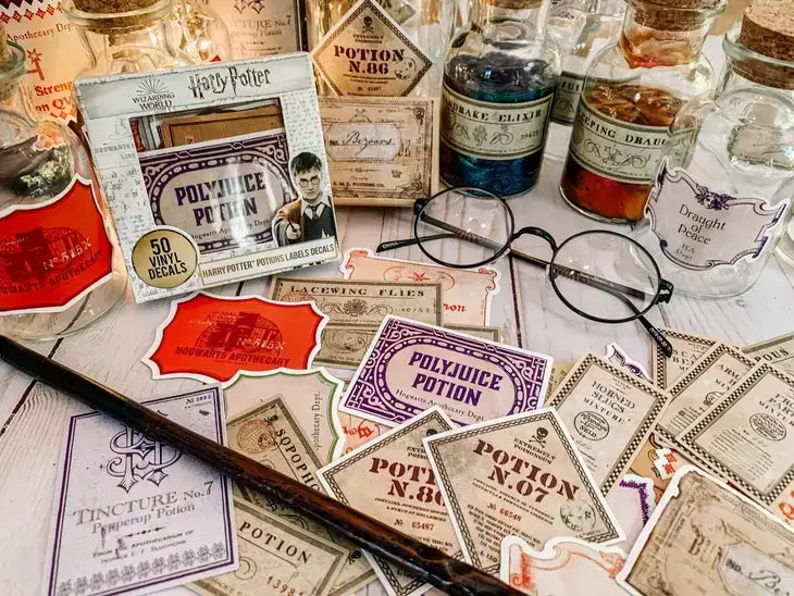 Harry Potter Potions Labels Set of 50 Stickers