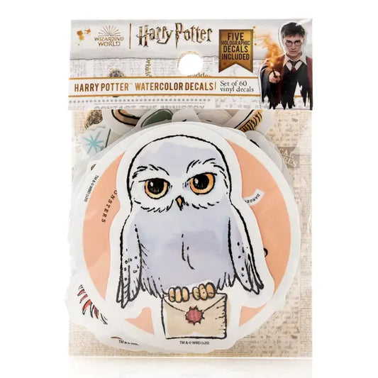 Harry Potter Watercolor Set of 50 Stickers