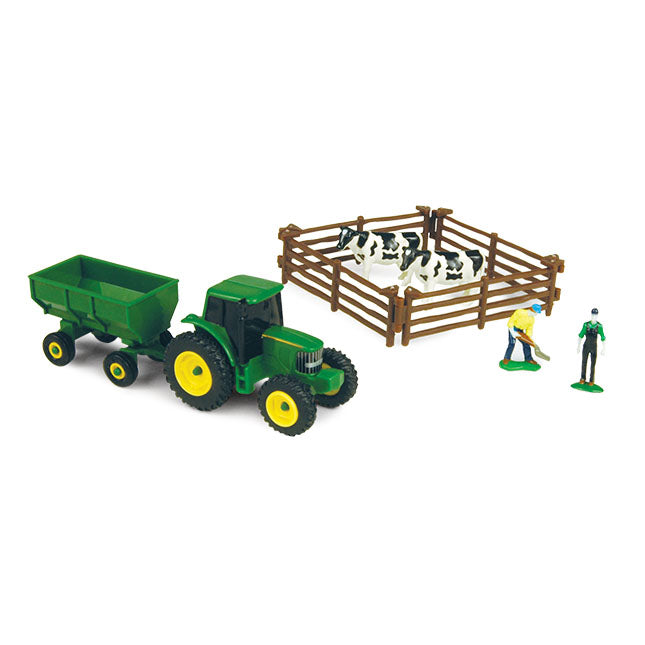 John Deere 10 Piece Carded Farm Set