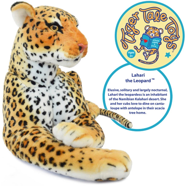 Lahari the Leopard | 42 Inch Stuffed Animal Plush