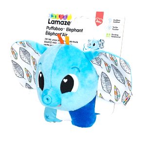 Lamaze Puffaboo Elephant Baby Toy