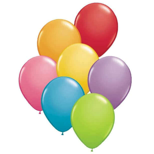  11" Latex Assorted Color Balloons