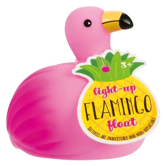 Light Up Flamingo Float Bath Toy
