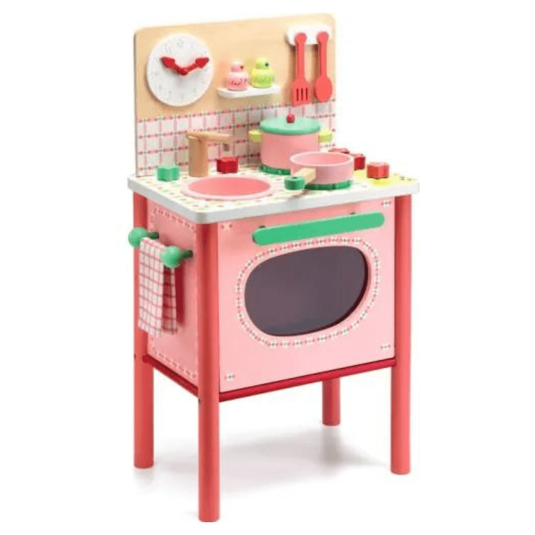 Lila's Wooden Cooker Play Set