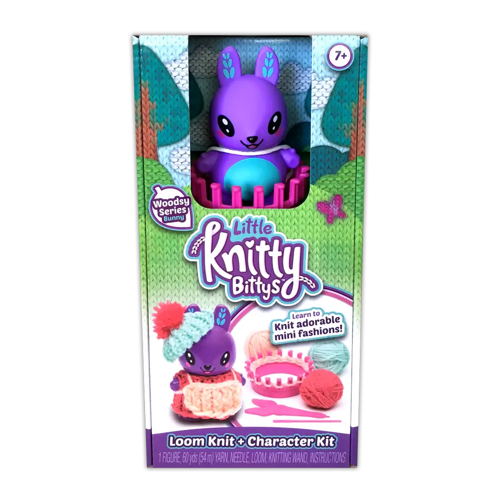 Little Knitty Bittys Bunny Art Kit