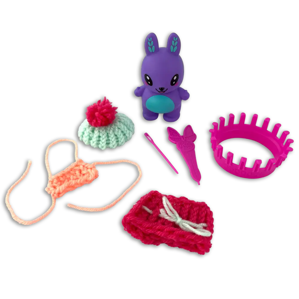Little Knitty Bittys Bunny Art Kit