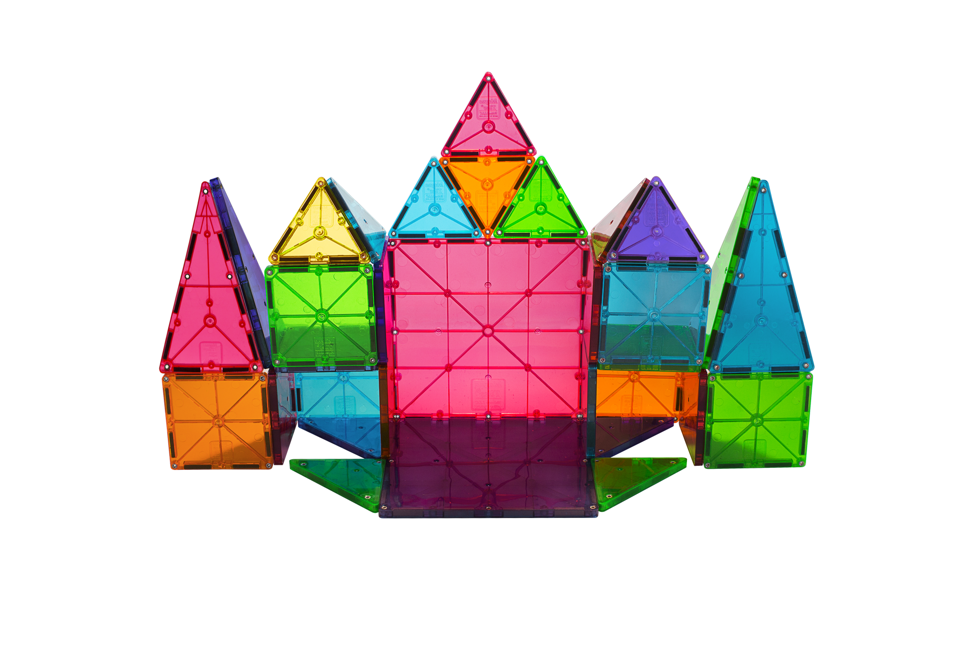 Classic 32-Piece Magna Tiles Kids Building Set