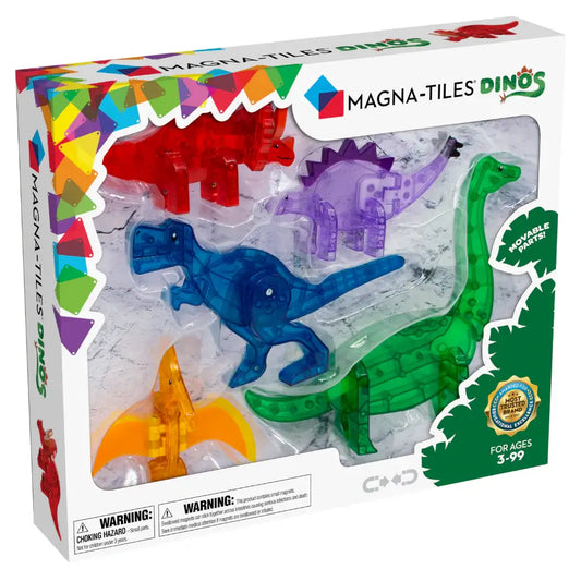 Magna Tiles Dinos 5-Piece Set