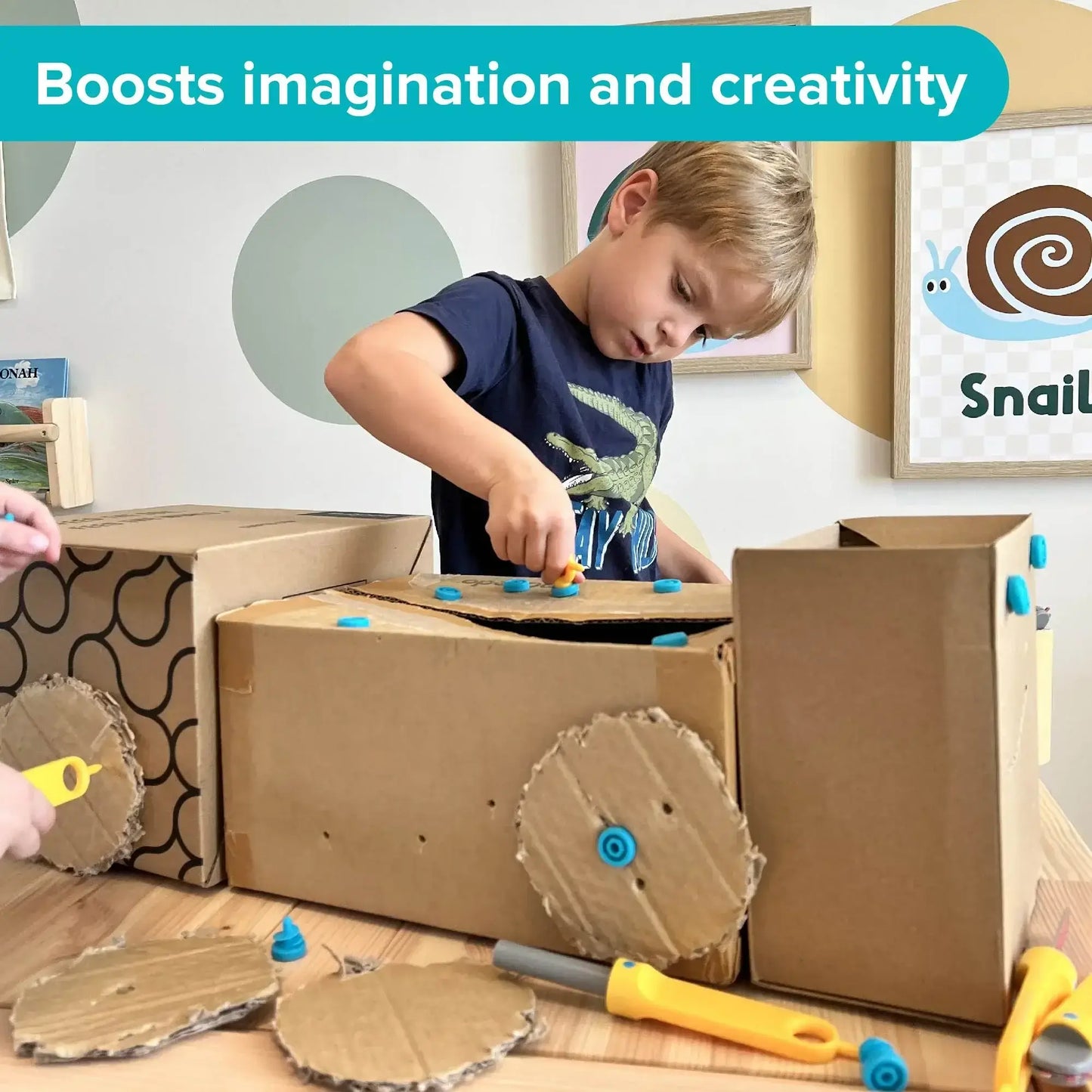 Makedo Cardboard Crafting Explore Kit