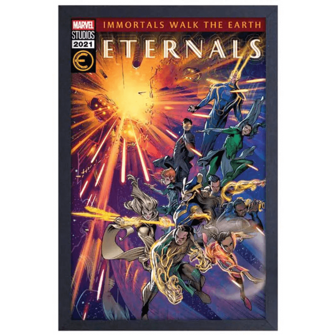 Marvel Eternals Poster Framed Print