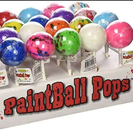 Mega Paintball Pop Candy