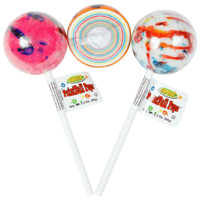 Mega Paintball Pop Candy