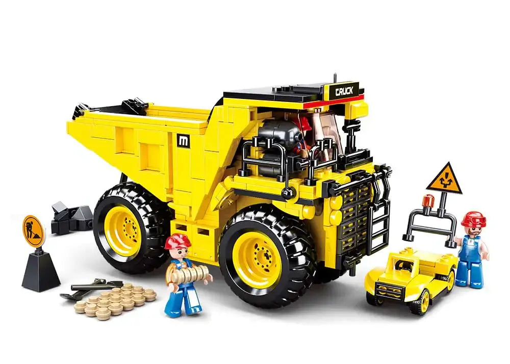 Mine Dump Truck Sluban Building Brick Kit (416 pcs)
