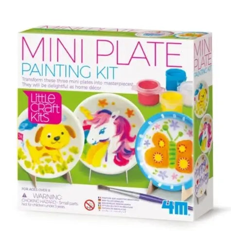 Mini Plate Painting Art Kit
