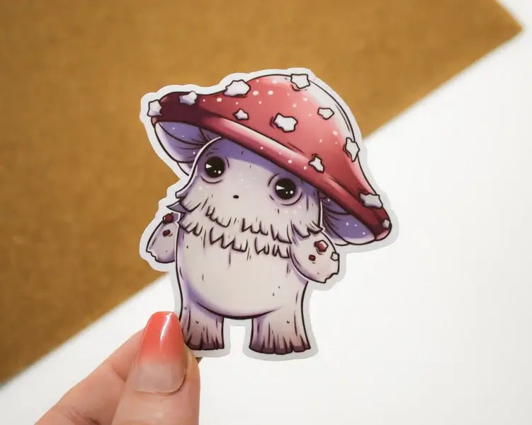 Mushroom Fairy Sticker