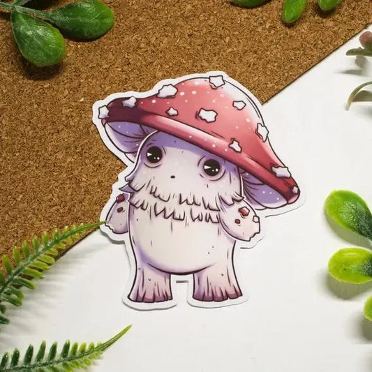 Mushroom Fairy Sticker