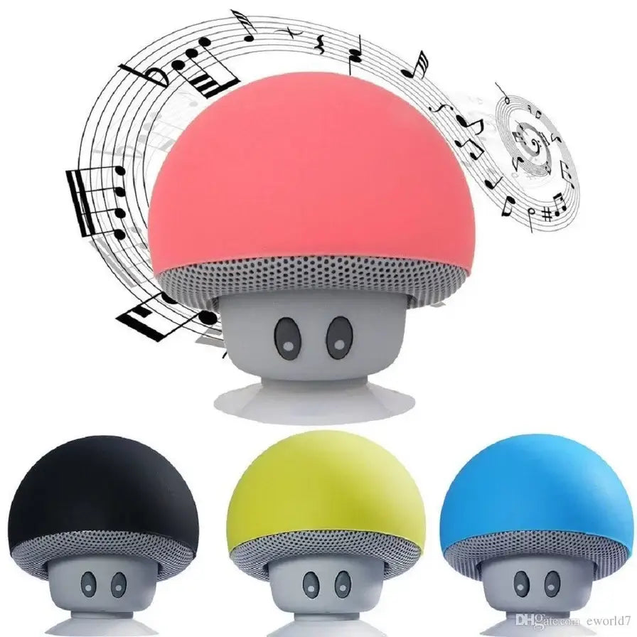 Mushroom Shaped Bluetooth Speaker & Phone Stand