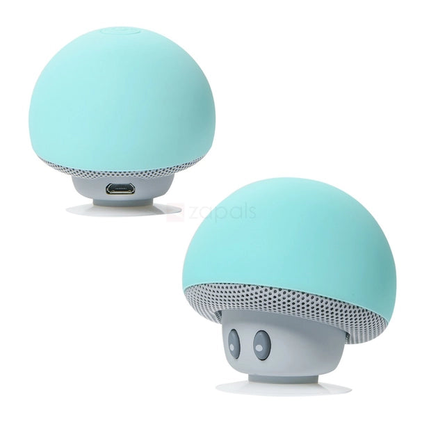 Mushroom Shaped Bluetooth Speaker & Phone Stand Mint