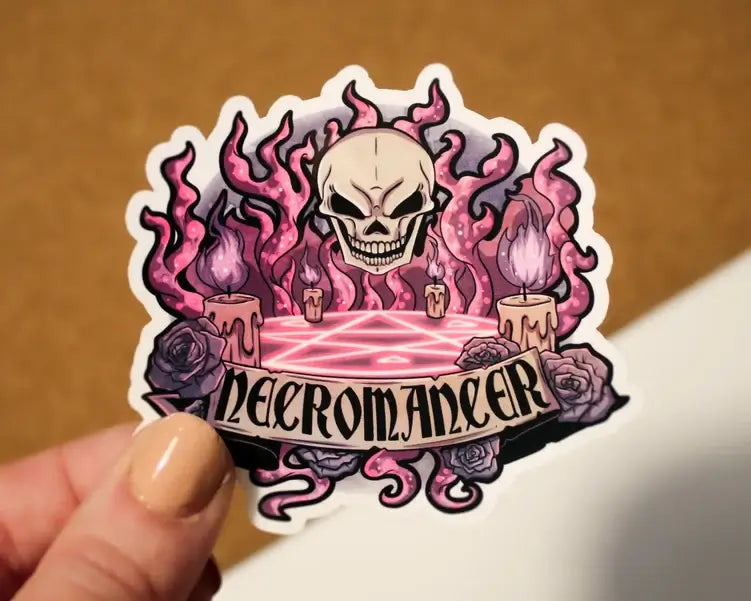 Necromancer Class RPG Sticker