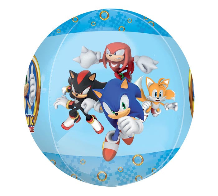 16" Orbz Sonic the Hedgehog Balloon