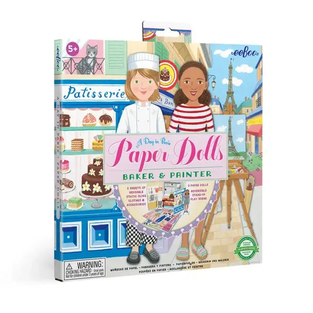 Paper Dolls A Day in Paris Art Kit