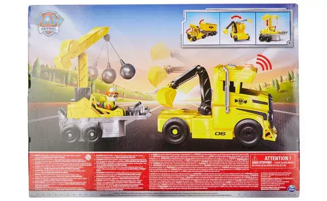 Paw Patrol 2-IN-1 Rubble X-Treme Big Truck Set