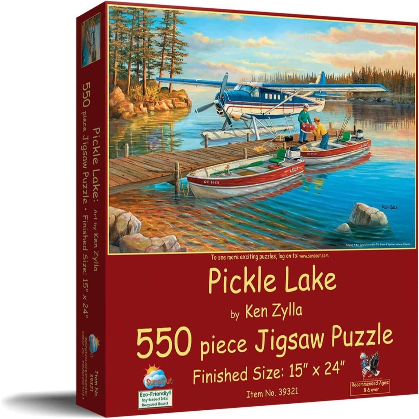 Pickle Lake 550 Piece Puzzle