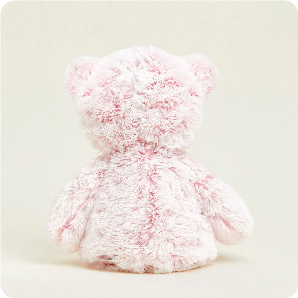 Pink Marshmallow Bear Warmies microwavable Plush